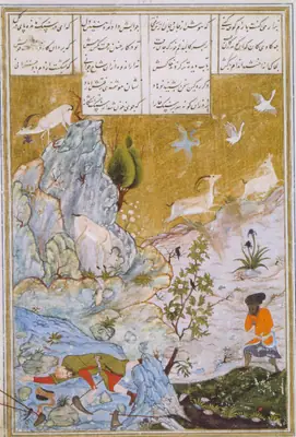 Emîr Hüsrev Dihlevî, Hamse, fol. death-of-farhads-cbl-163-f-72r