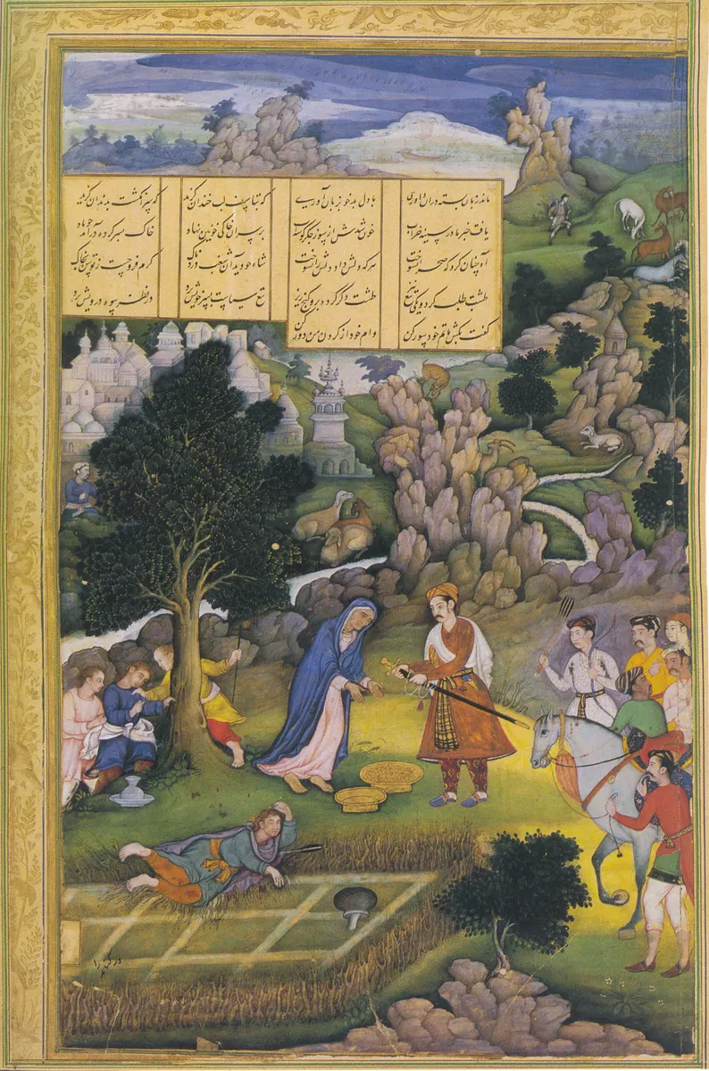 Emîr Hüsrev Dihlevî, Hamse, fol. 13-228-26-p03. The Metropolitan Museum of Art