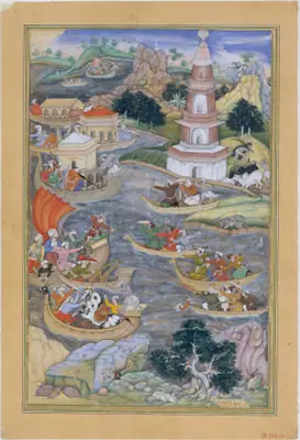 Emîr Hüsrev Dihlevî, Hamse, fol. 13-228-32-p04