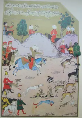 II. Bayezid’in Filibe civarında Uzunova’da avlanması; IA taraması — Anafarta levha 18