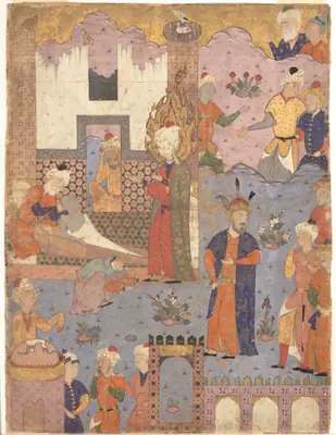 Hz. Muhammed hasta çocuğu iyileştiriyor