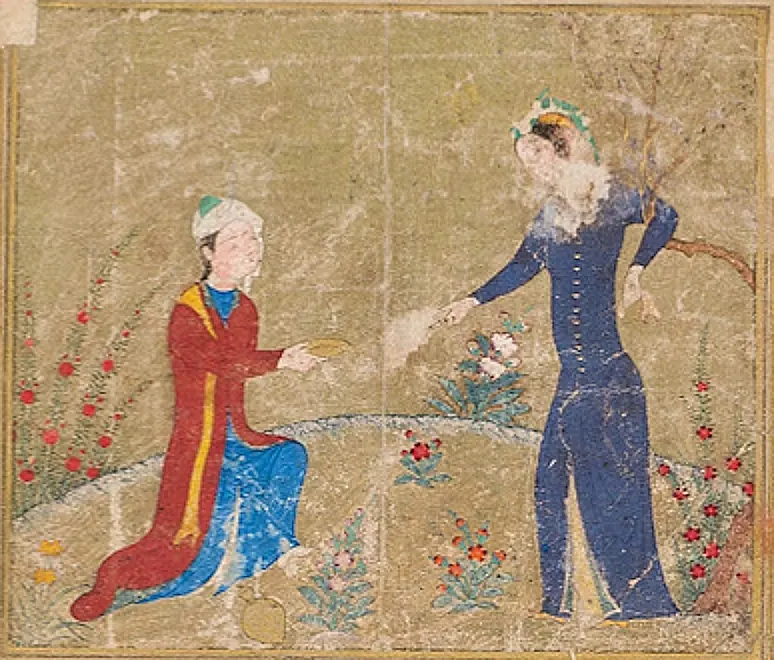Murakka (TSMK H.2153), Tek yaprak. Topkapı Sarayı Müzesi Kütüphanesi