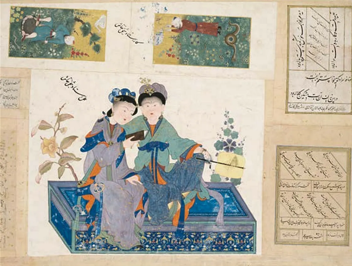 Murakka (TSMK H.2153), Tek yaprak. Topkapı Sarayı Müzesi Kütüphanesi