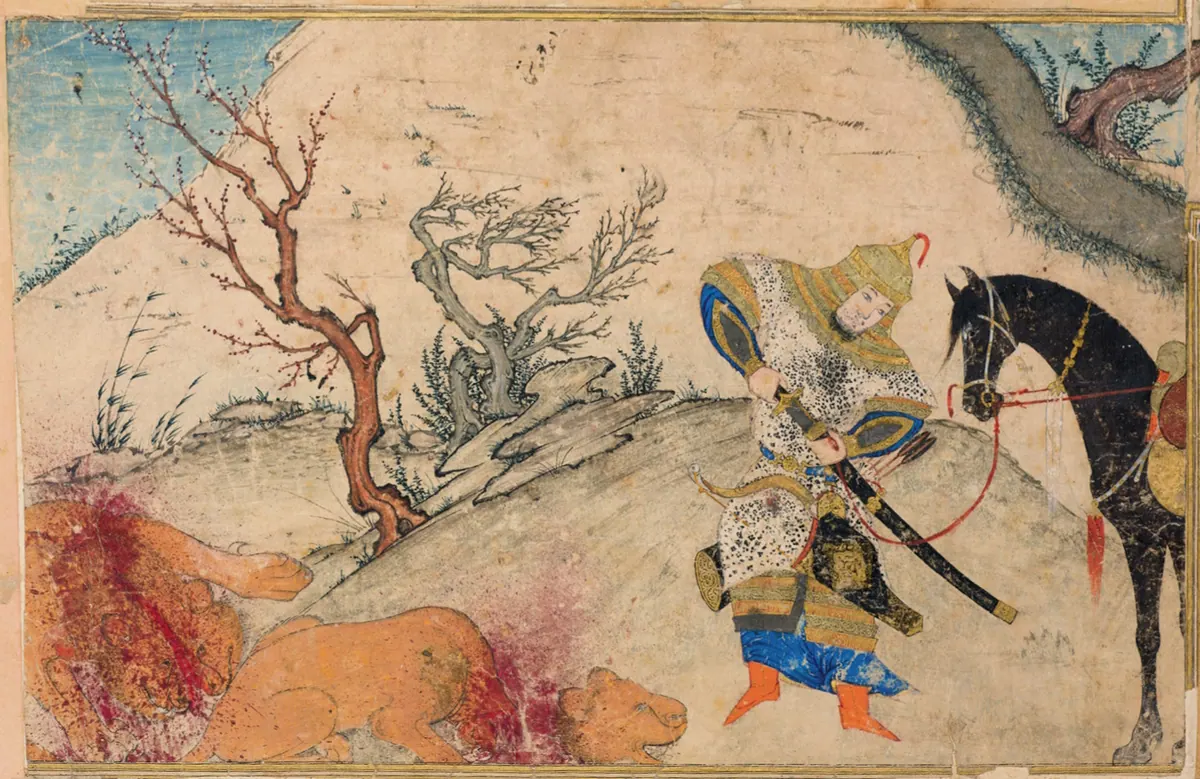 Murakka (TSMK H.2153), Tek yaprak. Topkapı Sarayı Müzesi Kütüphanesi