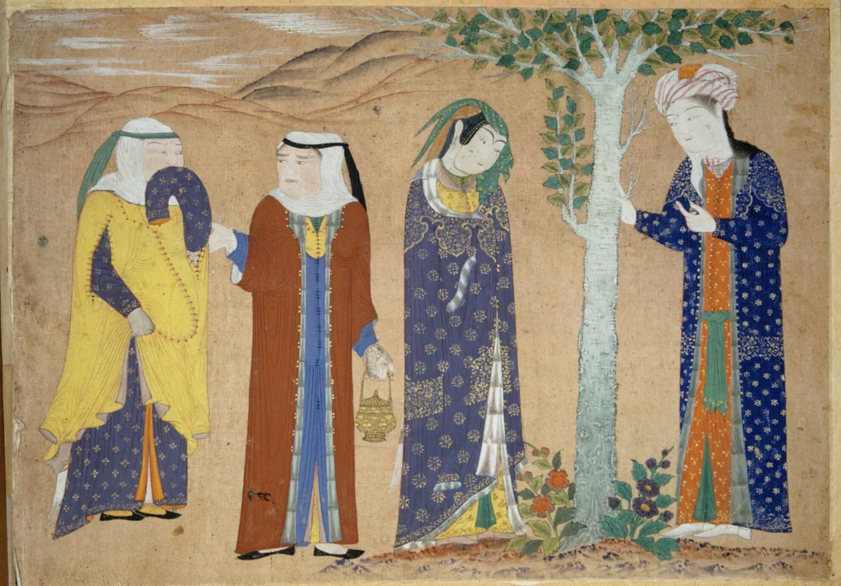 Murakka (TSMK H.2153), Tek yaprak. Topkapı Sarayı Müzesi Kütüphanesi