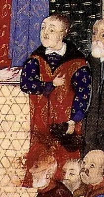 Likely real-life portrait of Janos Zsigmond paying hommage to Suleiman I near the town of Zimony in 1566. "His (578×1094)