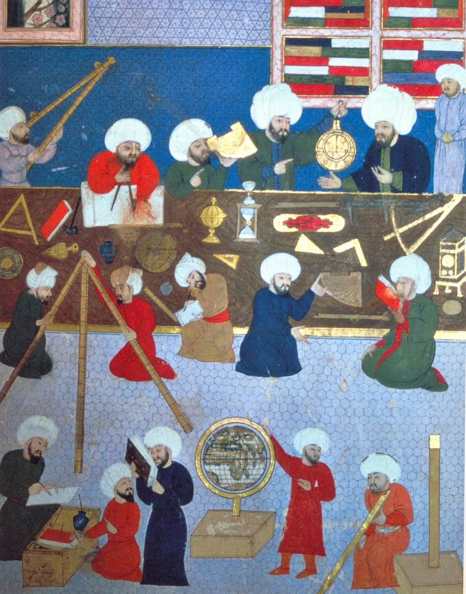 Islam science (1348×1716) — Şehinşahnâme I minyatürü (Wikimedia Commons)