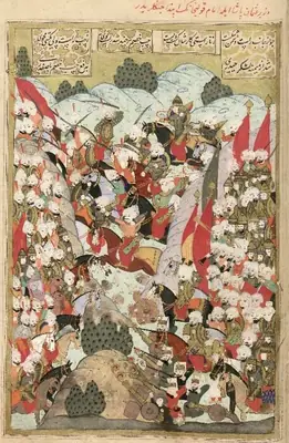 The start of the war between Vizier Özdemiroğlu Osman Pasha and Imam Kuli Khan (125a) (1654×2536)