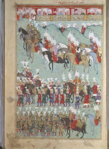 Occupation of Erevan-Shahin-Shah-nama (374×512) — Şehinşahnâme II minyatürü (Wikimedia Commons)