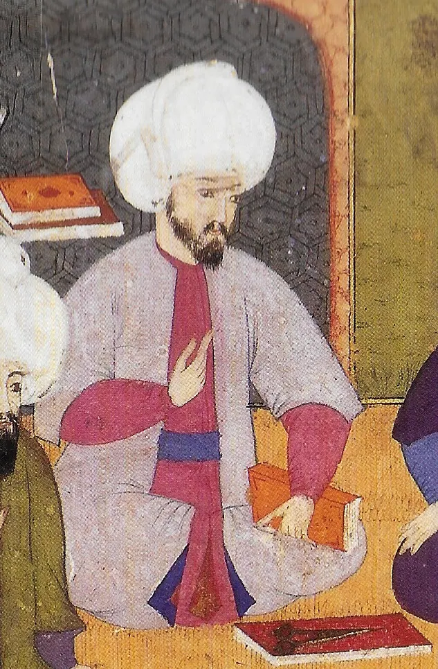 Seyyid Lokman. Şahname-ı Selim Han, 1581 (TSMK A.3595, folio 9a) (633×965) — Şehnâme-i Selîm Hân minyatürü (Wikimedia Commons)