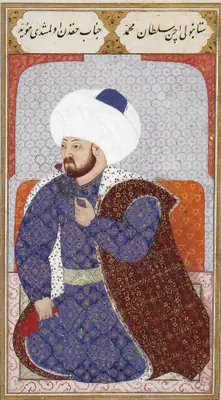 Portrait of Mehmet II. Human Physiognomy Concerning the Personal Dispositions of the Ottomans, 1579 (TSMK H.15 (1200×2170)