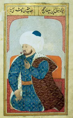 Sultan of the Ottoman Empire Mehet II (Mehmet II the Conquerant or Mehmed II Fatih) (1430-1481) Miniature from (780×1260)