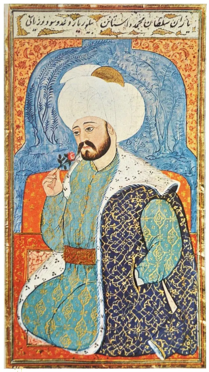 Mehmed I. Semailname (Millet Library, Ali Emîrî Collection, History, MS no. 1216) (912×1616) — Kıyâfetü'l-insâniyye fî şemâili'l-Osmâniyye (Şemâilnâme) minyatürü (Wikimedia Commons)