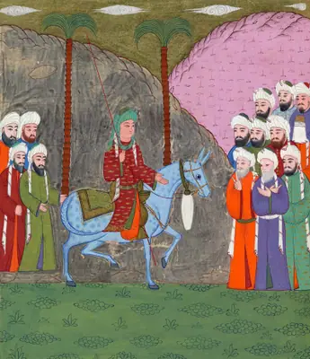 Mustafa Darîr, Siyer-i Nebî (Murad III nüshası, 1594-95), III. cilt, fol. 378a