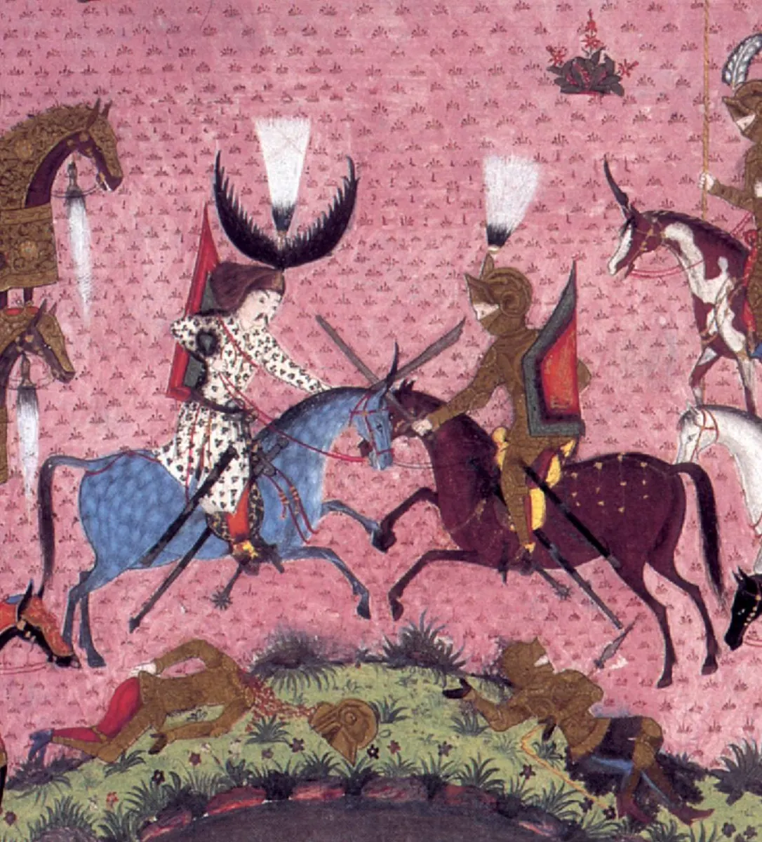 Ârifî, Süleymannâme (1558), Tek yaprak. Topkapı Sarayı Müzesi Kütüphanesi (Wikimedia)