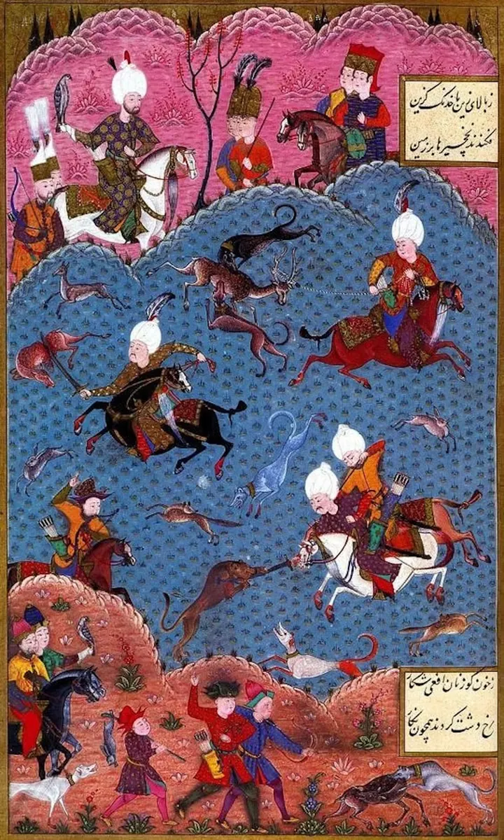 Ârifî, Süleymannâme (1558), Görsel 2. Topkapı Sarayı Müzesi Kütüphanesi (Wikimedia)
