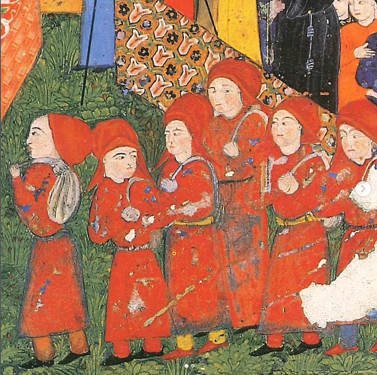 Ârifî, Süleymannâme (1558), Tek yaprak. Topkapı Sarayı Müzesi Kütüphanesi (Wikimedia)