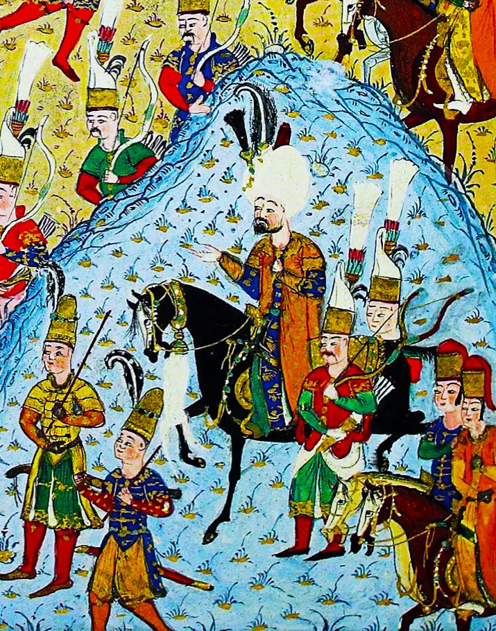 Ârifî, Süleymannâme (1558), Tek yaprak. Topkapı Sarayı Müzesi Kütüphanesi