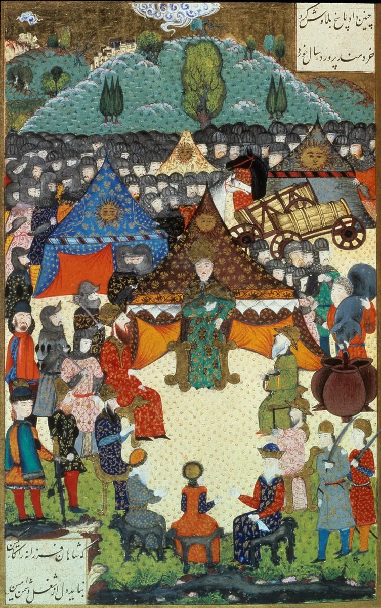 Ârifî, Süleymannâme (1558), Tek yaprak. Topkapı Sarayı Müzesi Kütüphanesi