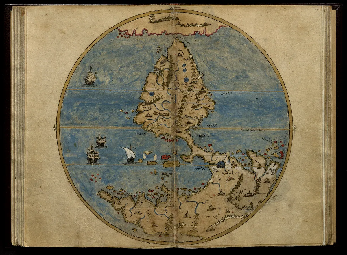 Târîh-i Hind-i Garbî (Târîh-i Yeni Dünyâ / Hadîs-i Nev), fol. view151. Newberry Library