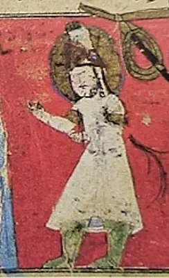 m69 · The King of Syria (detail) mourns over the tombs of Warqa and Gulshah · 295×484