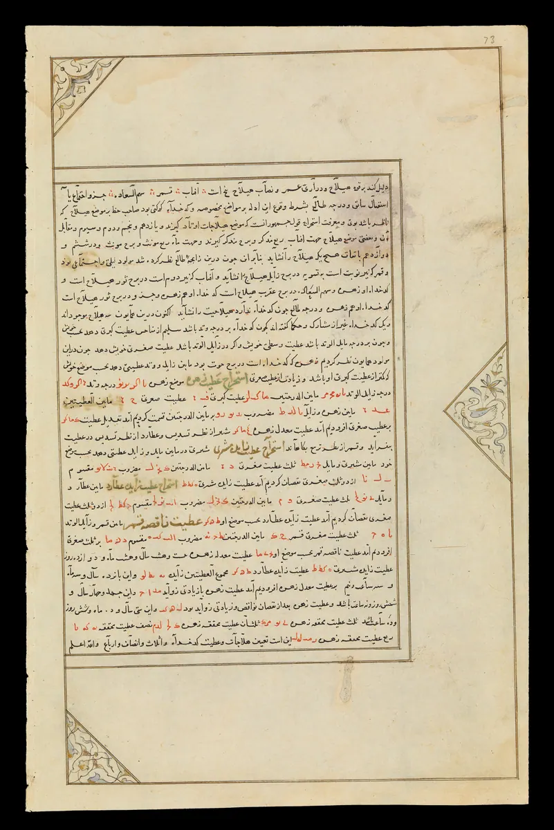 Wellcome MS Persian 474, fol. view033